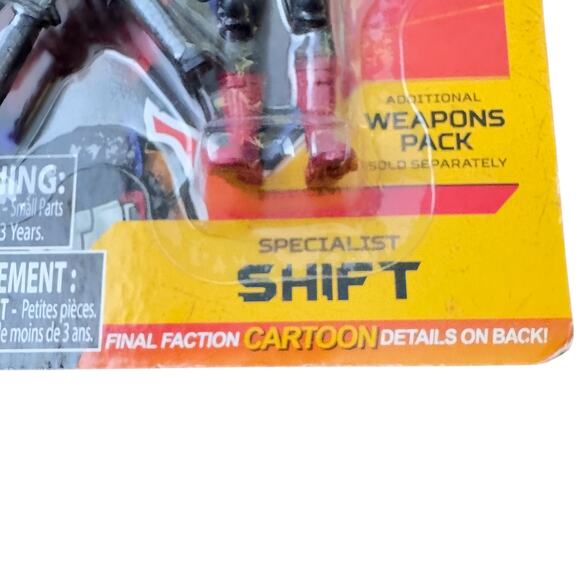 Final‎ Faction Alpha Team 1 Specialist Shift Action Figure - Picture 4 of 4